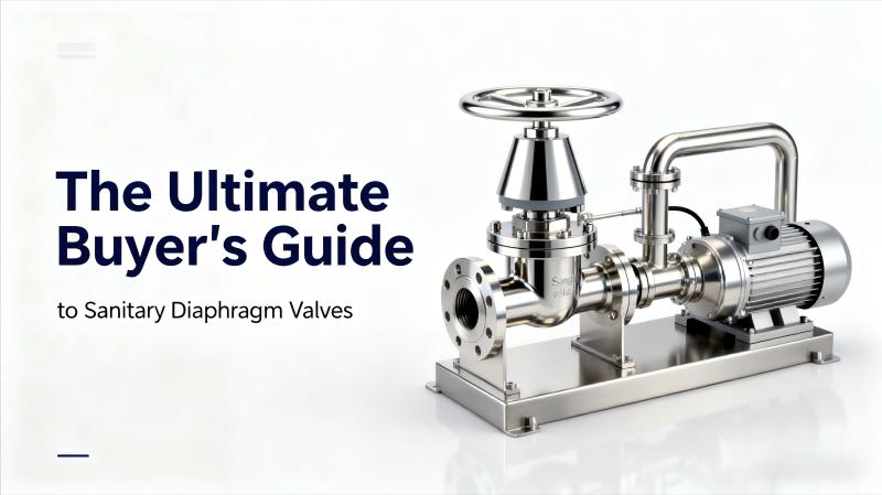 Sangyie Sanitary Diaphragm Valve for Food and Pharmaceutical Processing - Ultimate Buyer's Guide